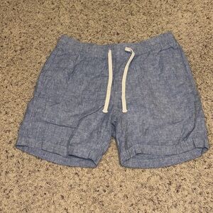 Blue jcrew medium boat shorts